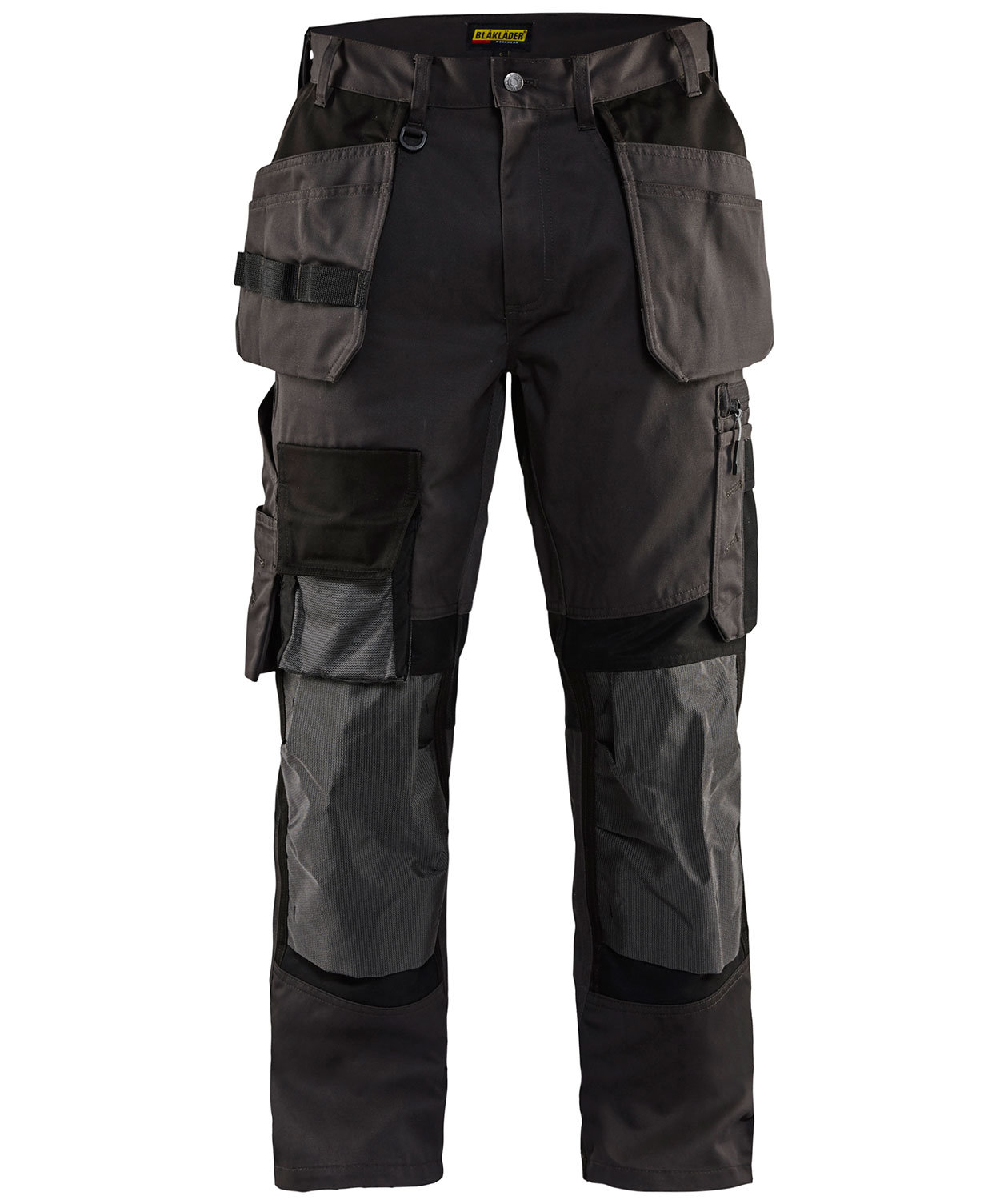 Bl&aring;kl&auml;der hantverksbyxa, M&ouml;rkgr&aring;/Svart