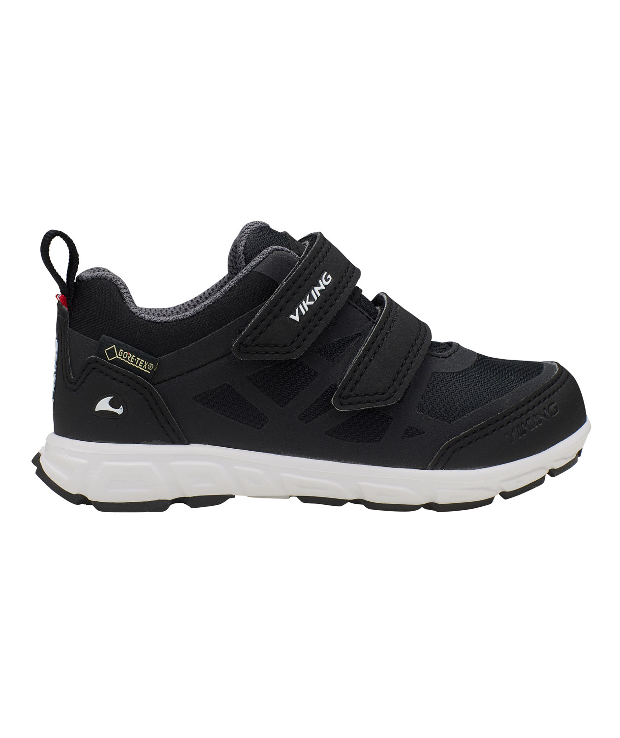 Viking Veme Low GTX R sneakers till barn, Black/Charcoal