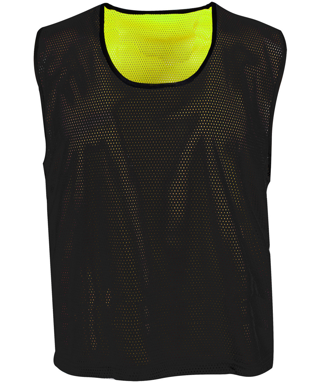 Momenti Melwood vendbar overtrekksvest, Svart/Gul