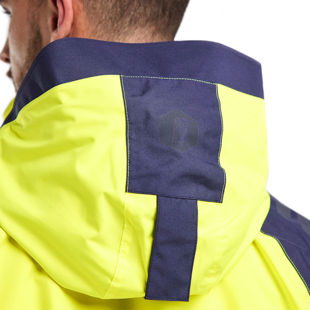 Bl&aring;kl&auml;der shell jacket, Hi-vis Yellow/Black, large image number 10