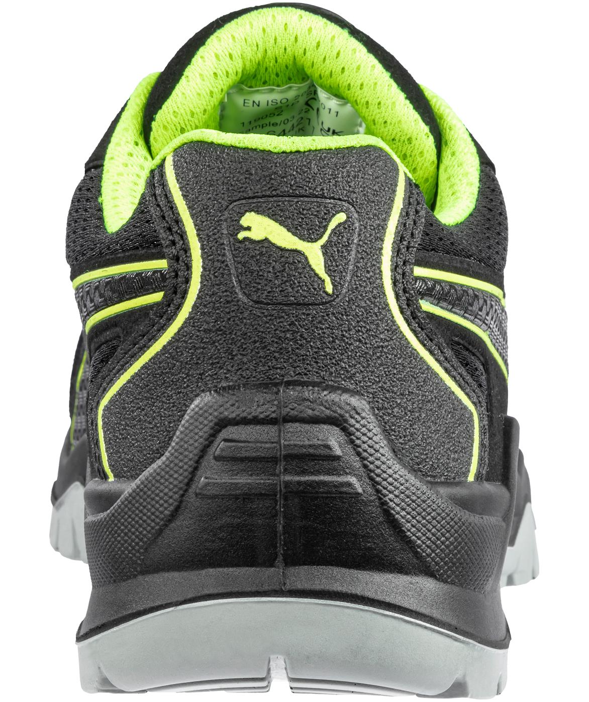 Puma Fuse TC Green Low Disc safety shoes S1P, Black/Green, large image number 2