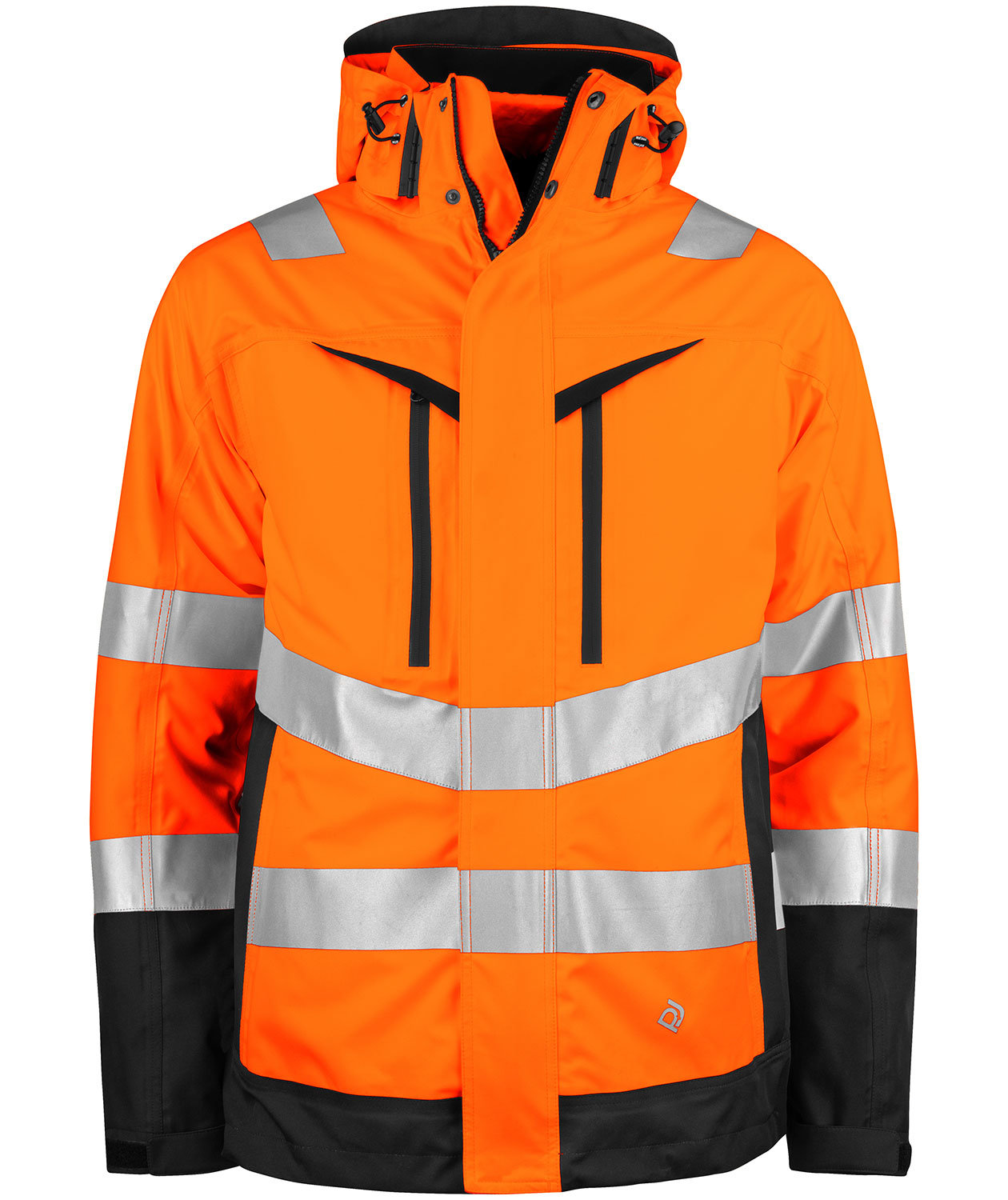 ProJob 3-i-1 arbetsjacka, Varsel Orange/Svart