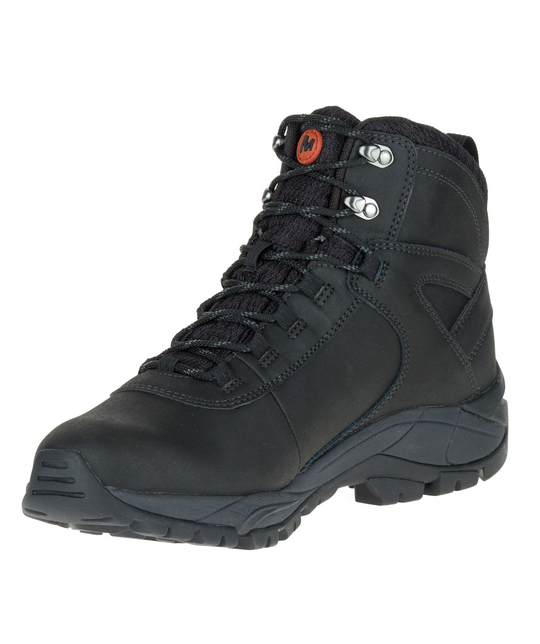 Merrell Vego Mid LTHR WTPF vandrark&auml;ngor, Black