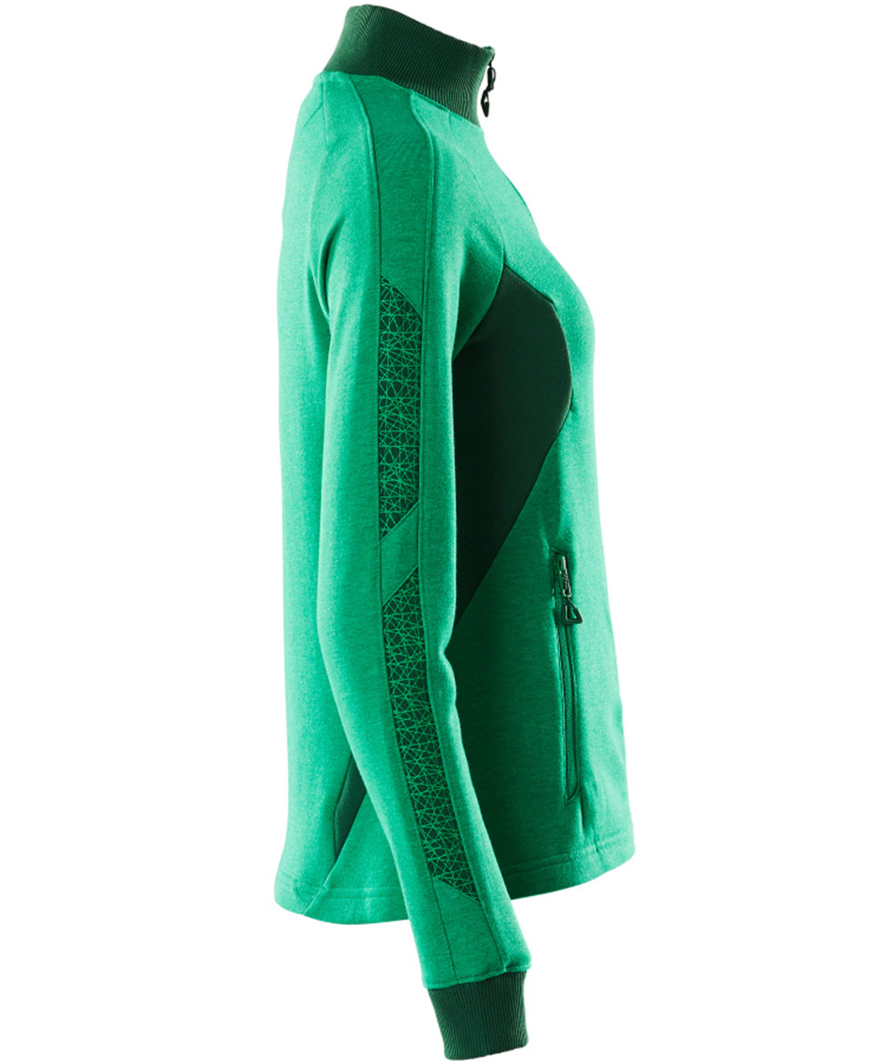 Mascot Accelerate dame cardigan, Gr&aelig;sgr&oslash;n/gr&oslash;n, large image number 2