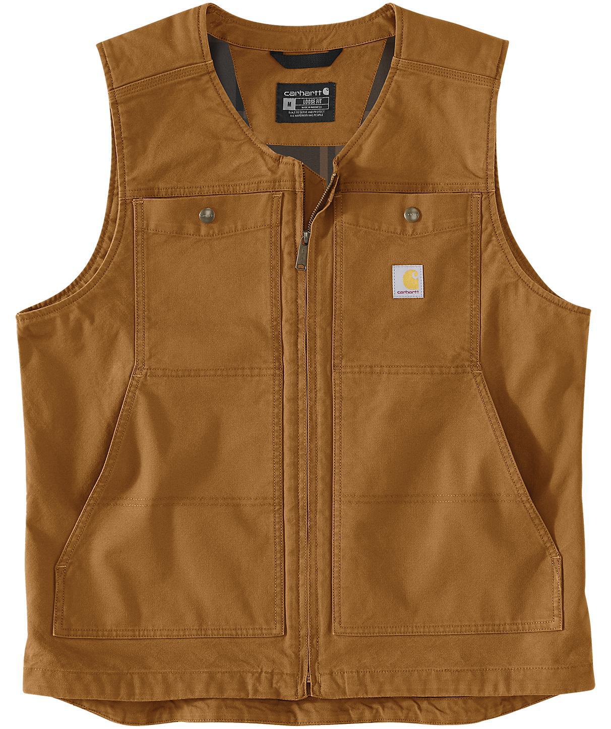 Carhartt Montana Duck vest, Carhartt Brown