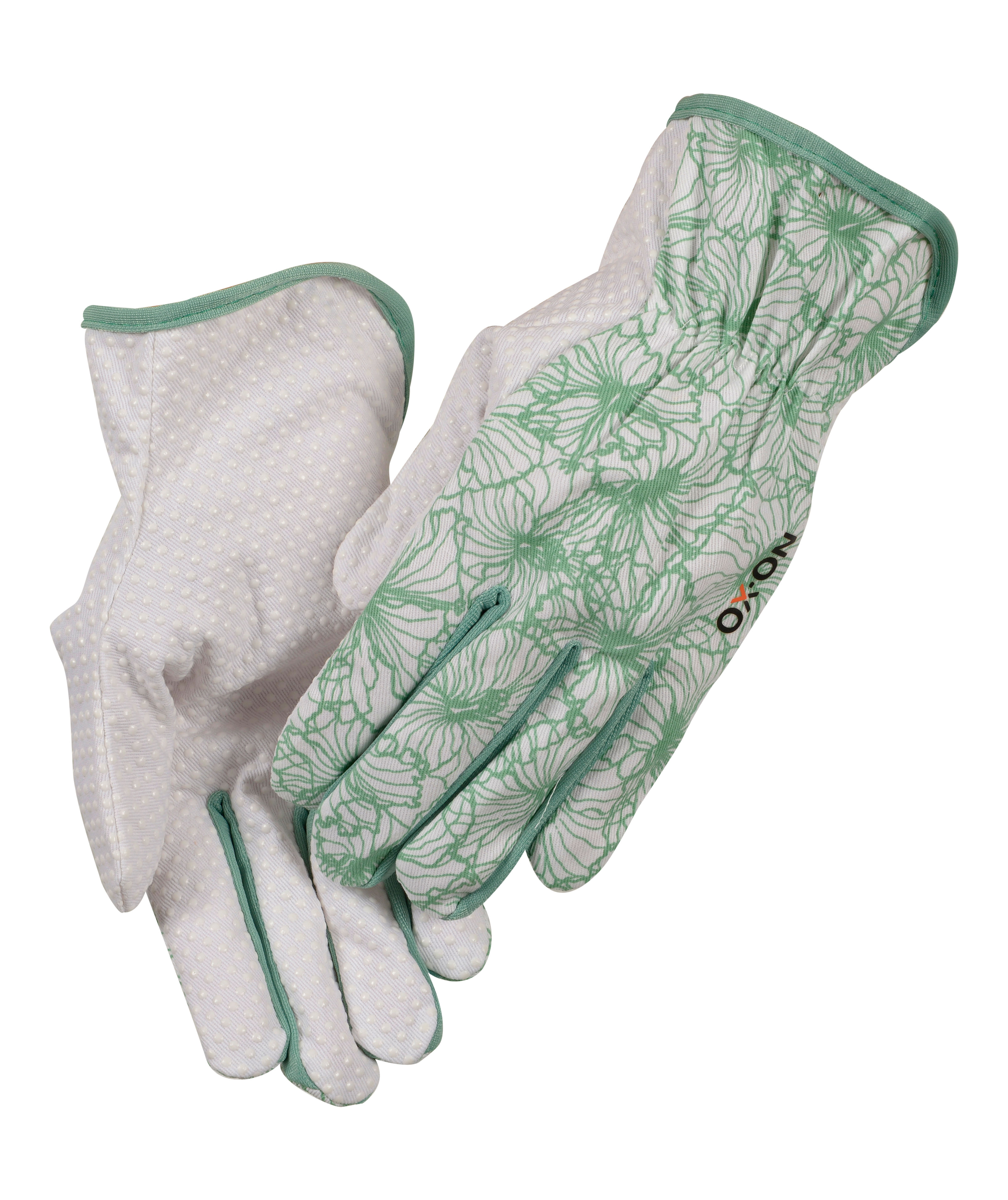 OX-ON Garden Comfort 5303 arbetshandskar, Gr&ouml;n/Vit
