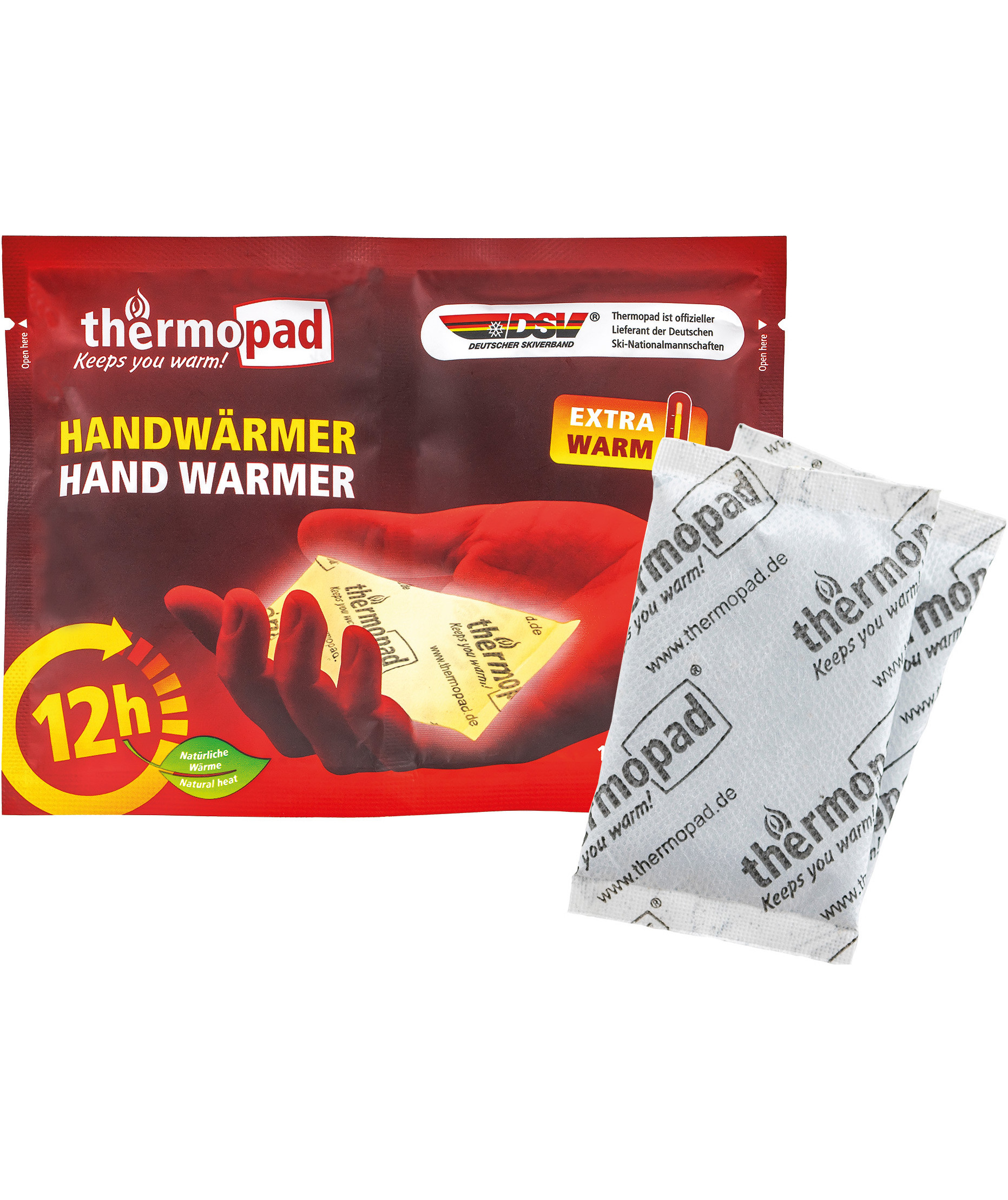 Thermopad handv&auml;rmare, Vit