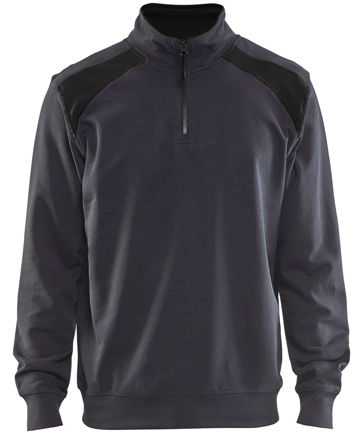 Bl&aring;kl&auml;der Unite Half-Zip sweatshirt, Grey/Black, Grey/Black, swatch
