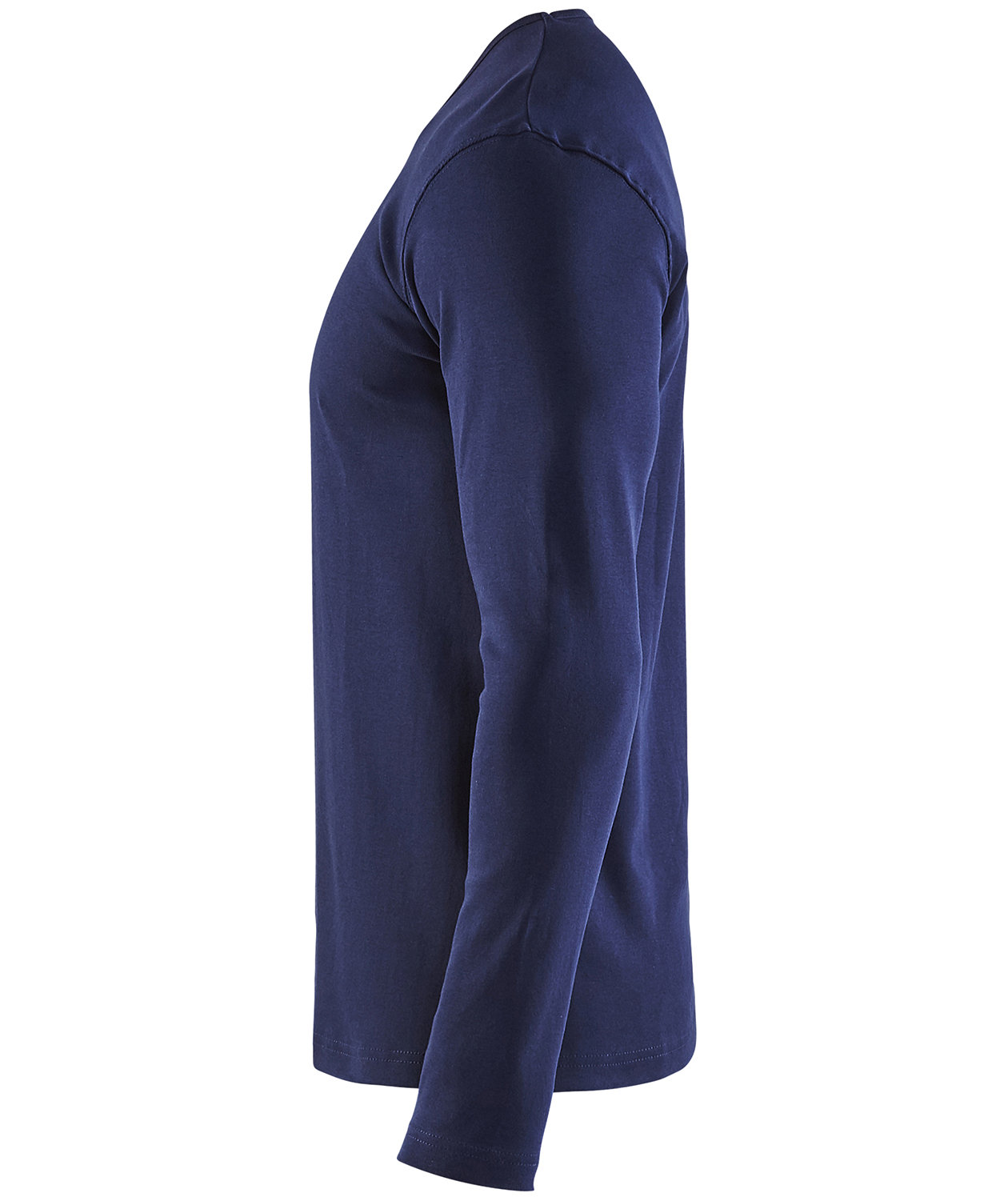 Bl&aring;kl&auml;der l&aring;ng&auml;rmad T-shirt, Marinbl&aring;, large image number 2