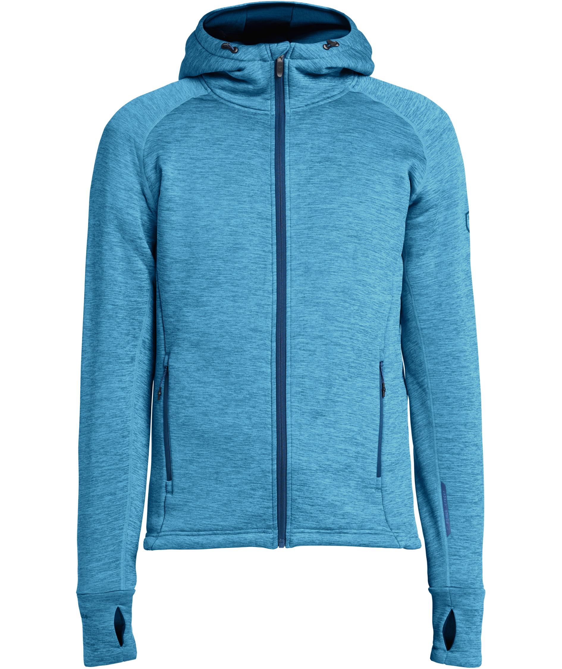 Tenson TXlite hoodie med blixtl&aring;s, Bl&aring;, Bl&aring;, swatch