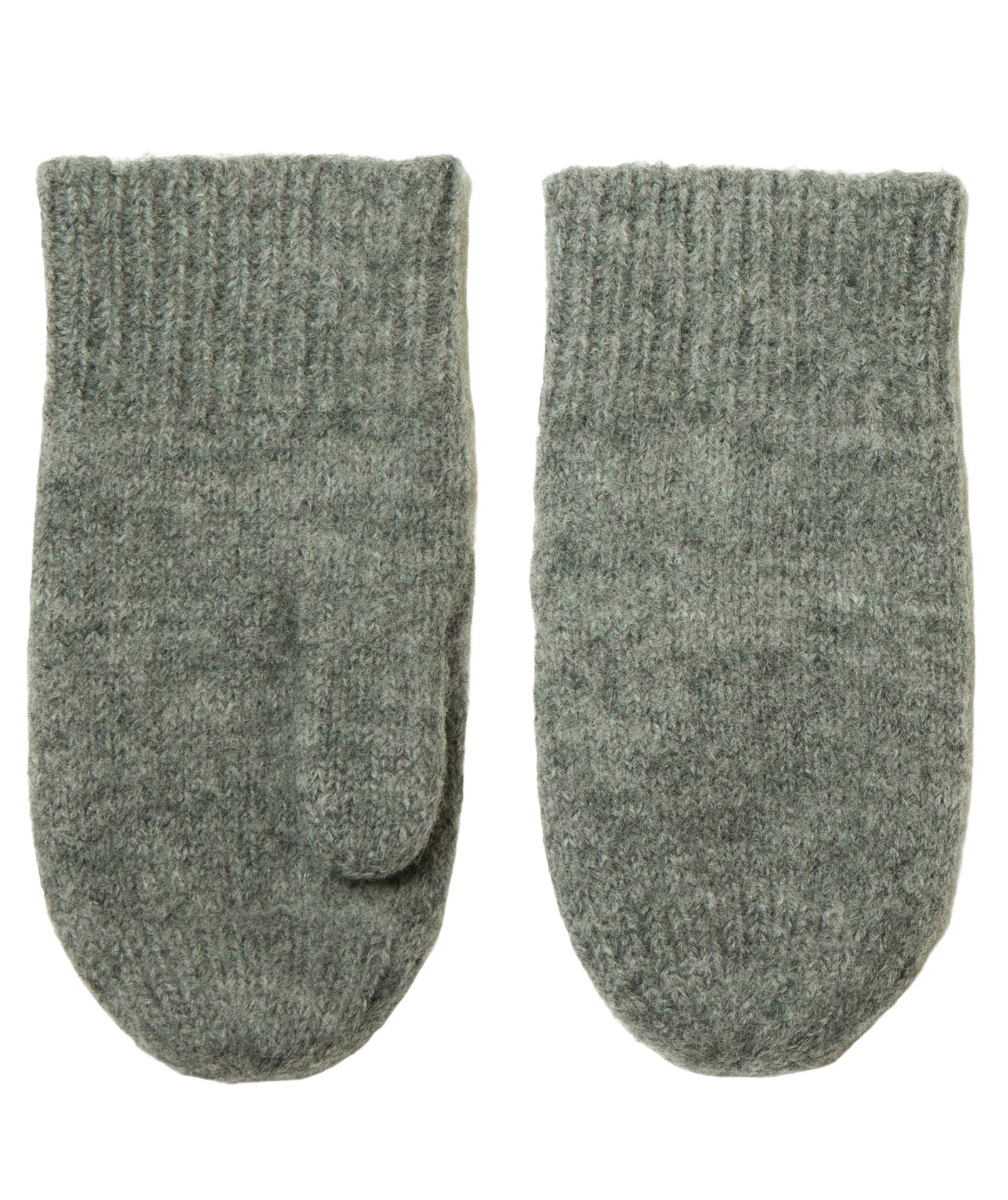 Joha vantar med merinoull till barn, Mid Grey Melange