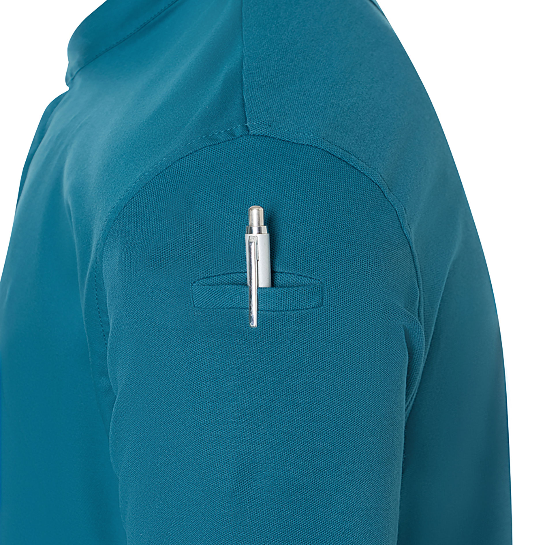 Karlowsky DIAMOND CUT&reg; Avantgarde kort&aelig;rmet kokkejakke, Dark Petrol, large image number 6