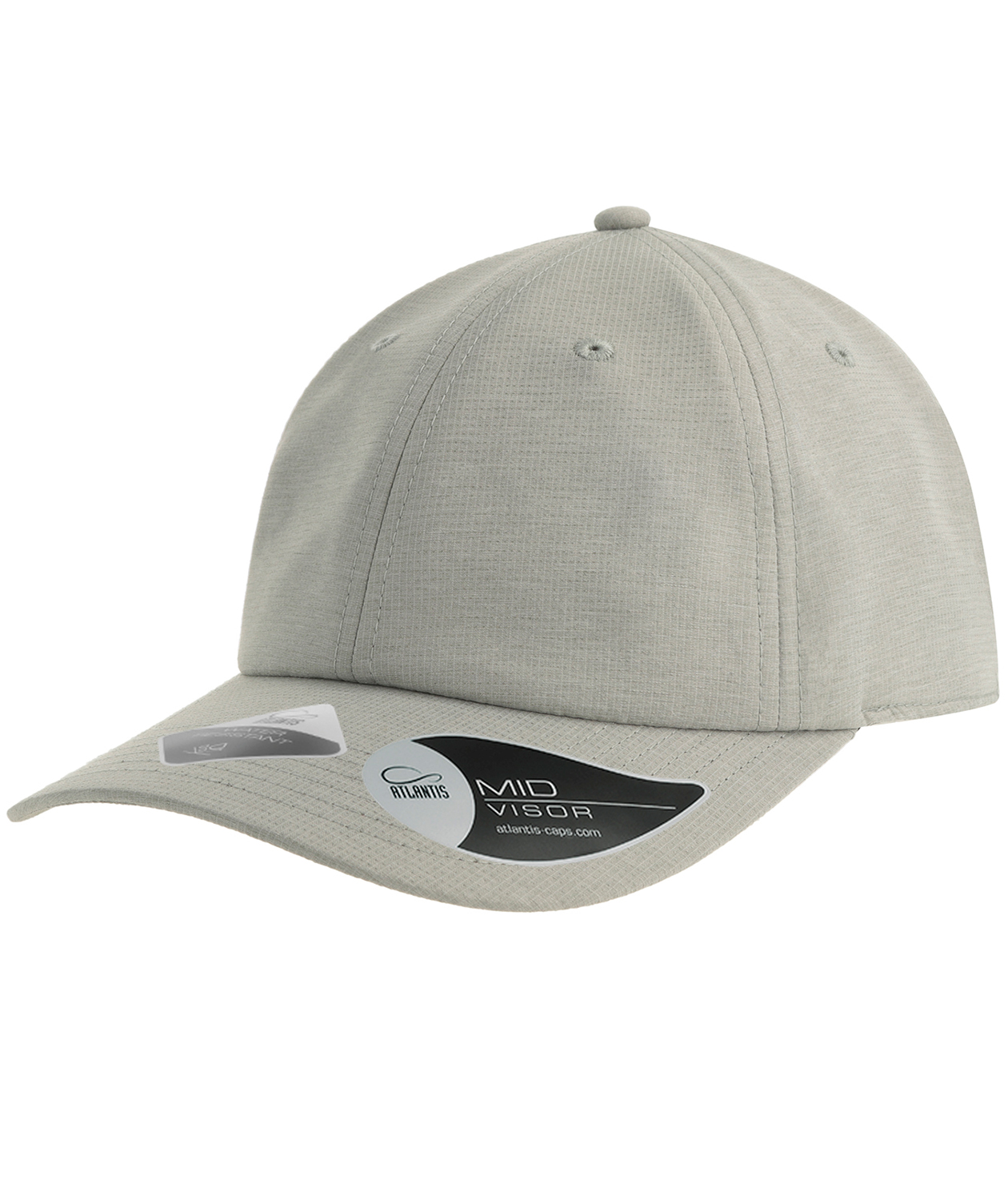 Atlantis Energy keps, Light Grey, Light Grey, swatch