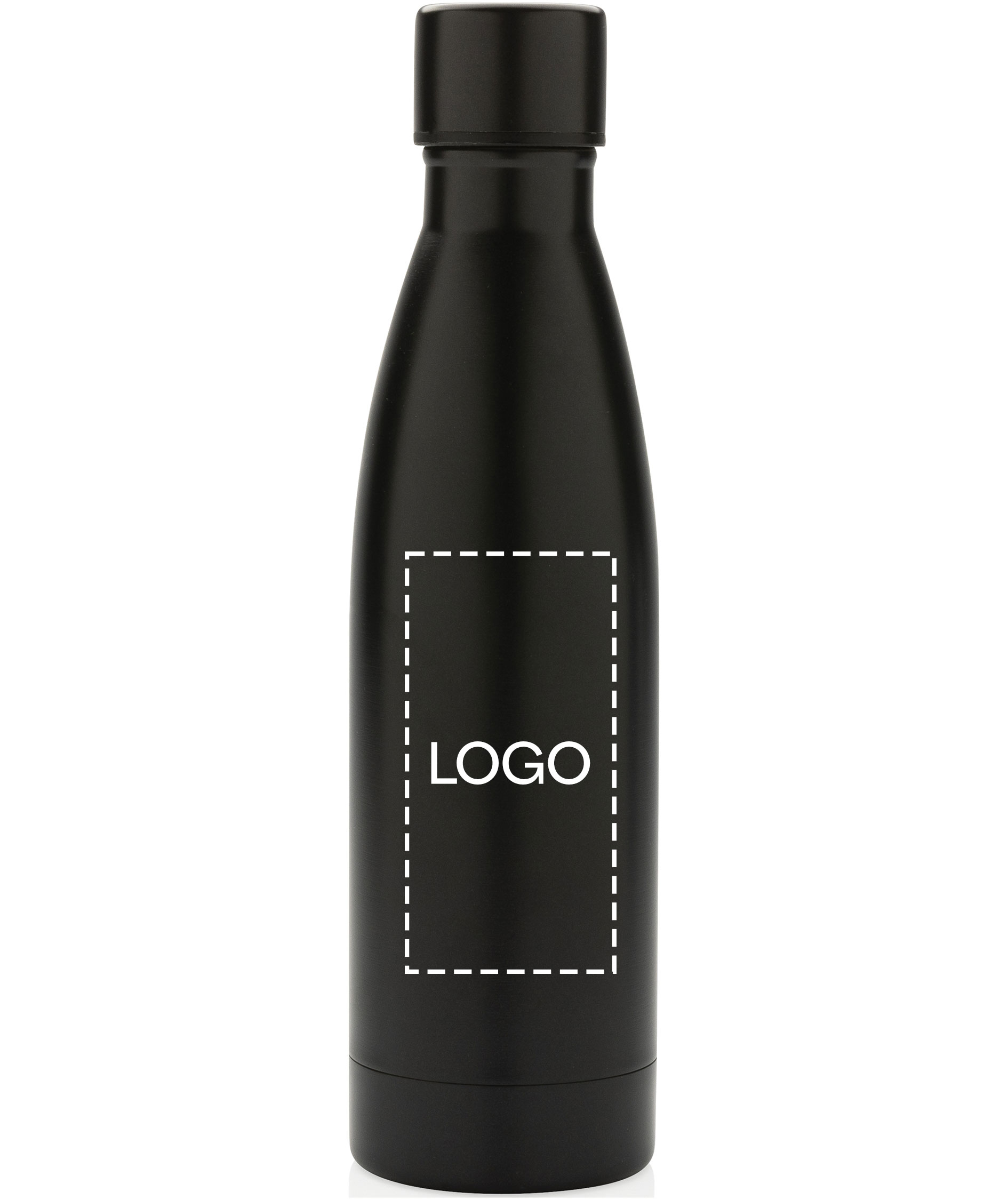 XD RCS steel bottle 0,5 L, Black, Black, large image number 2