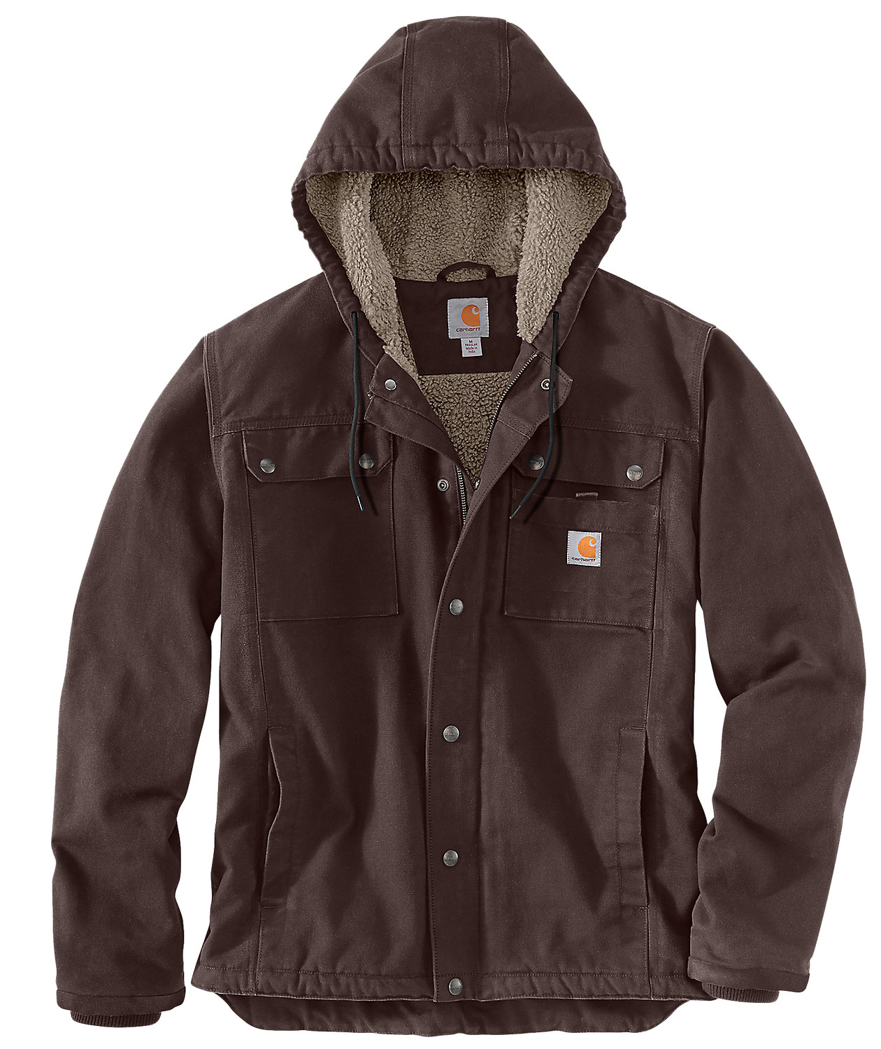 Carhartt Bartlett jacka, Dark brown, Dark brown, swatch