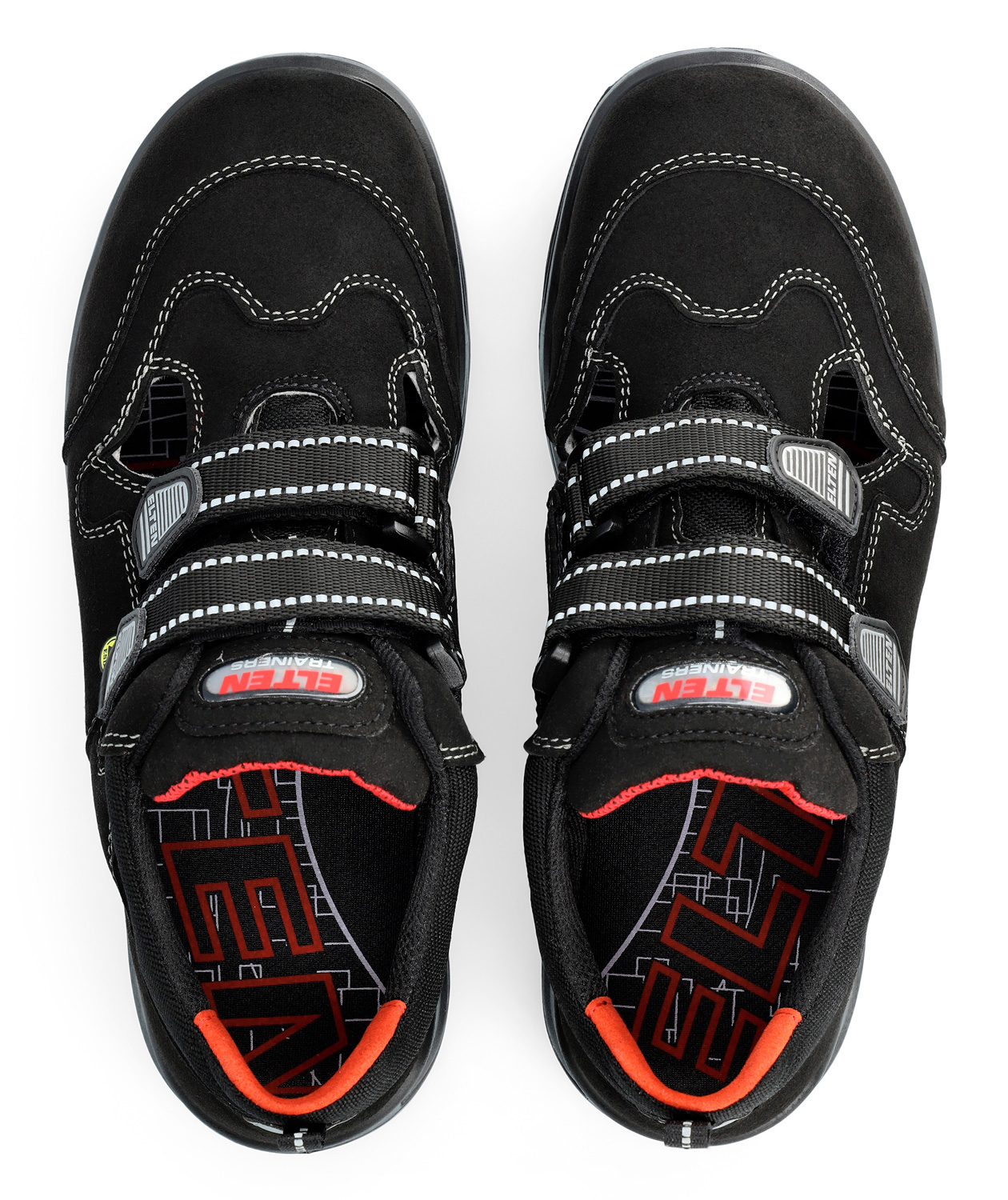 Elten Scott XXT safety sandals S1P, Black, large image number 2