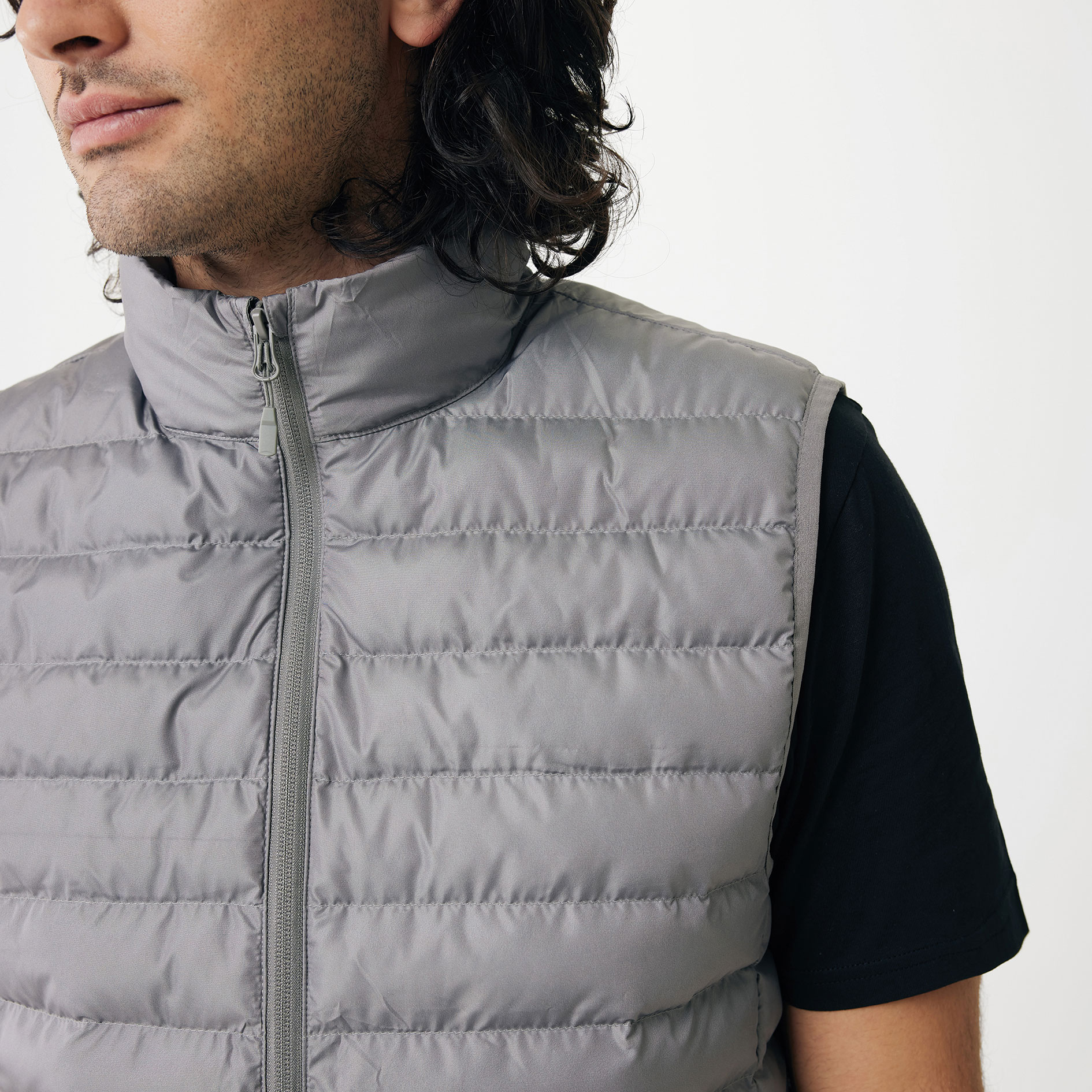 Iqoniq Meru vest, S&oslash;lvgr&aring;, large image number 3