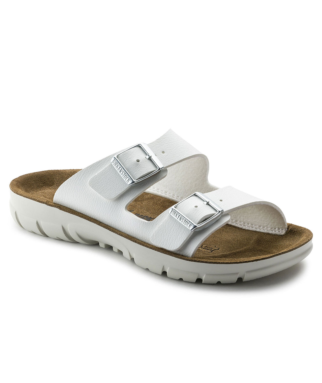 Birkenstock Bilbao Regular Fit sandaler, Vit, Vit, swatch
