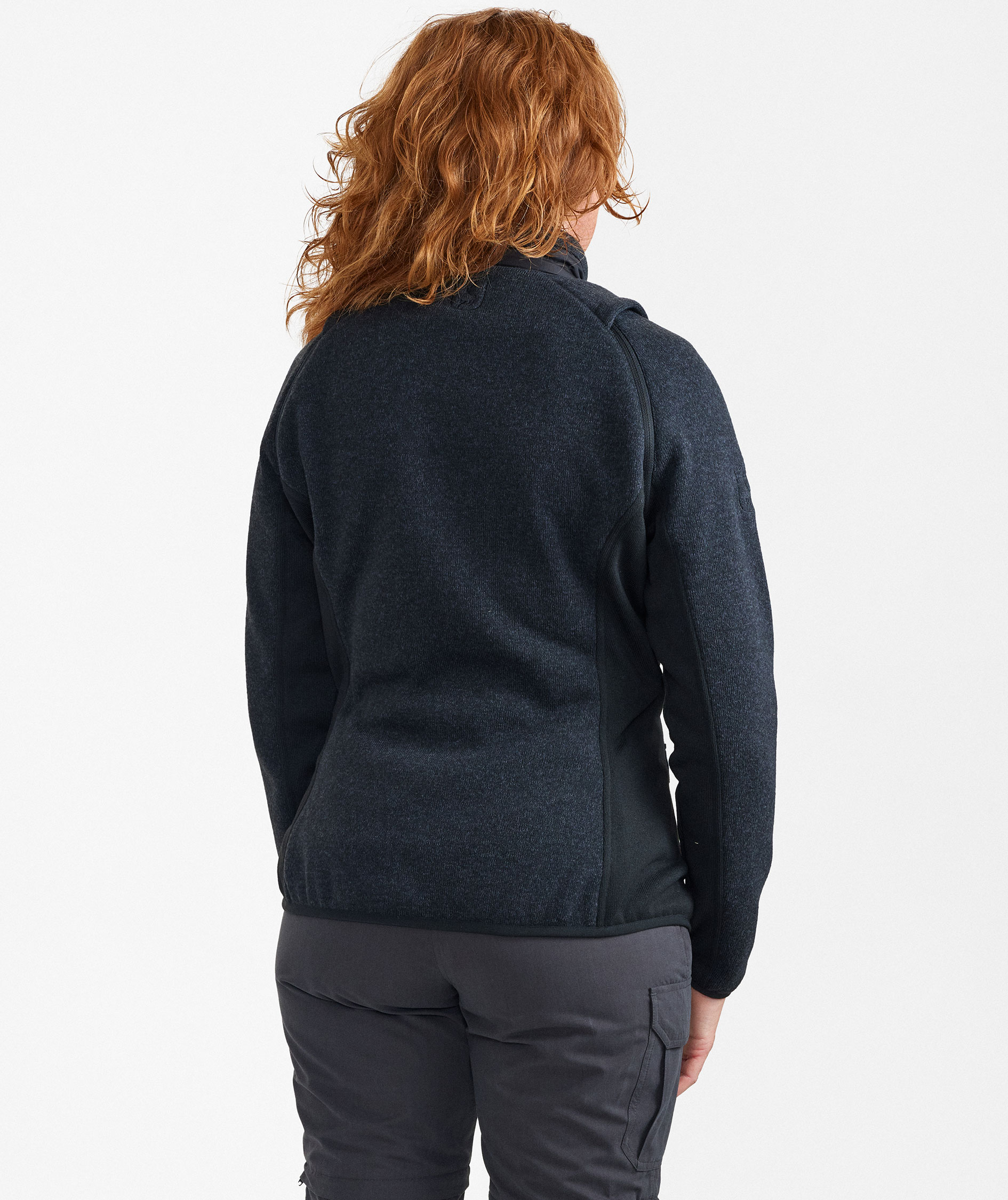 Deerhunter Moor women's zip-off hybrid jacket, Black, large image number 4