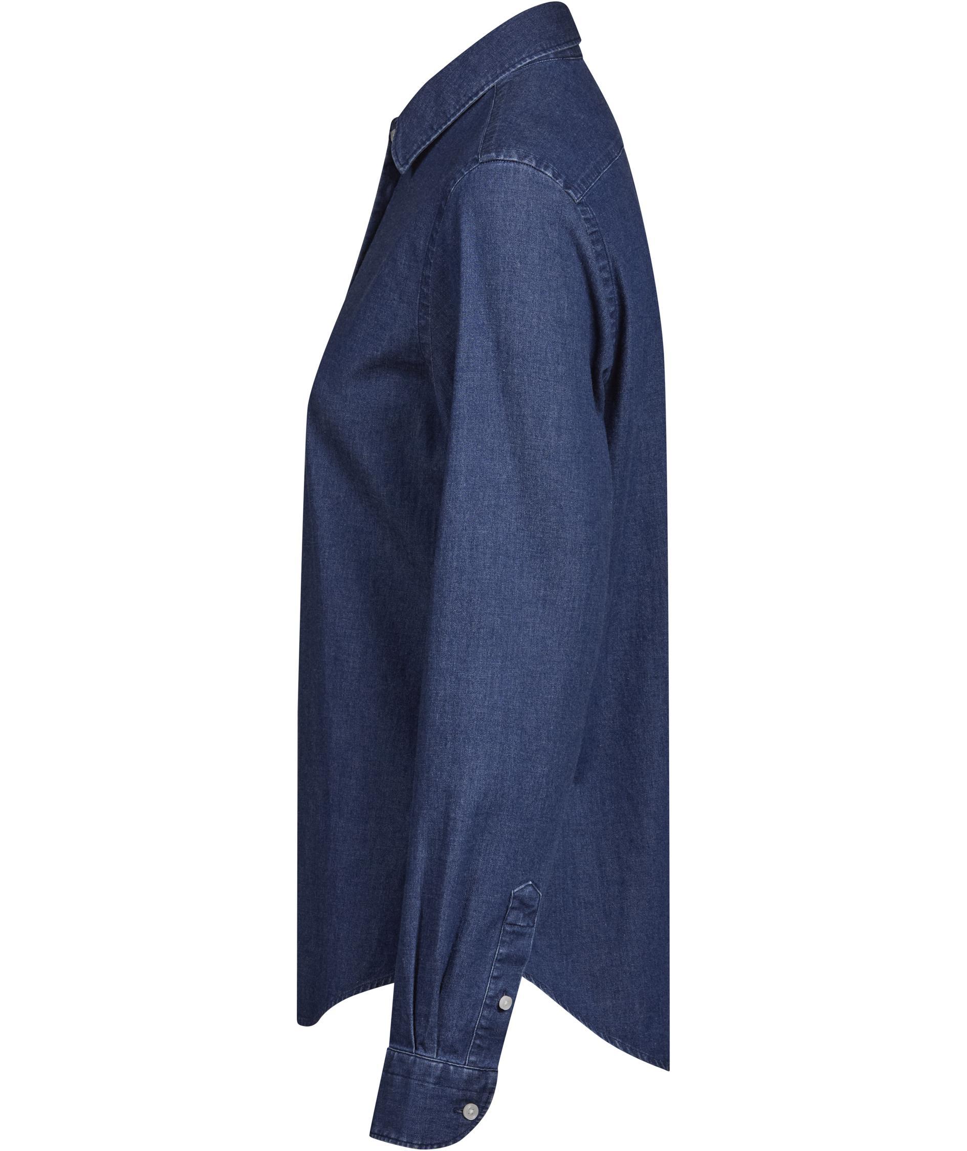 Tee Jays denim women's shirt, Blue Denim, large image number 4