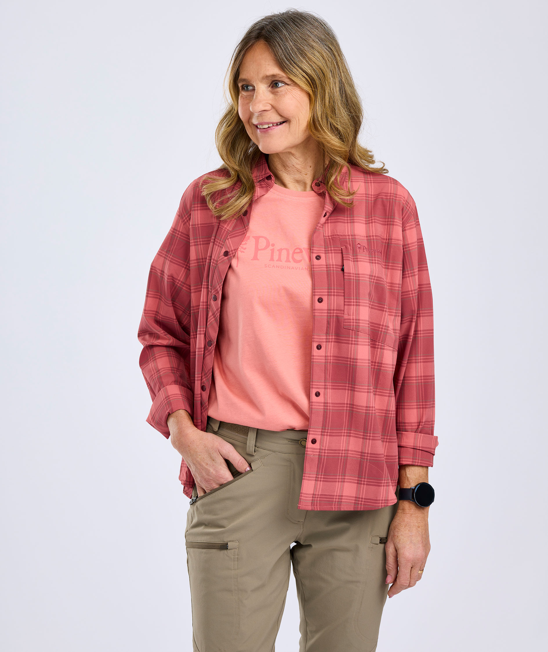 Pinewood Abisko Trekking dameskjorte, 3537, large image number 1