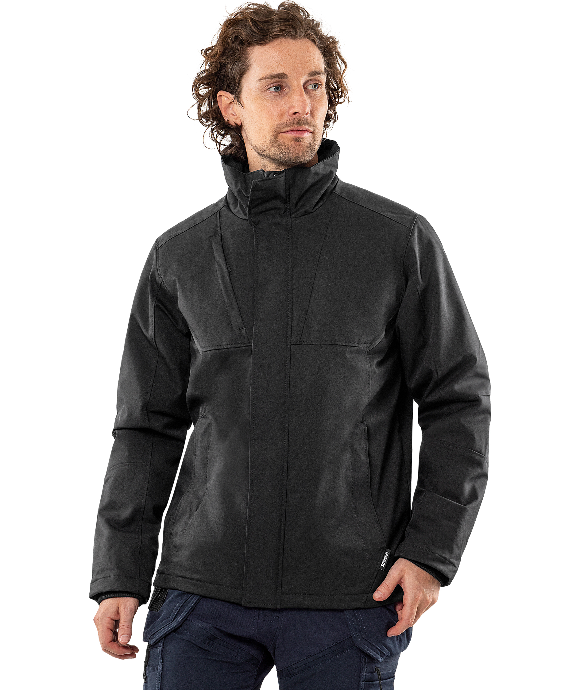 Fristads Softshell Winterjacke 4931 GSW full stretch, Schwarz