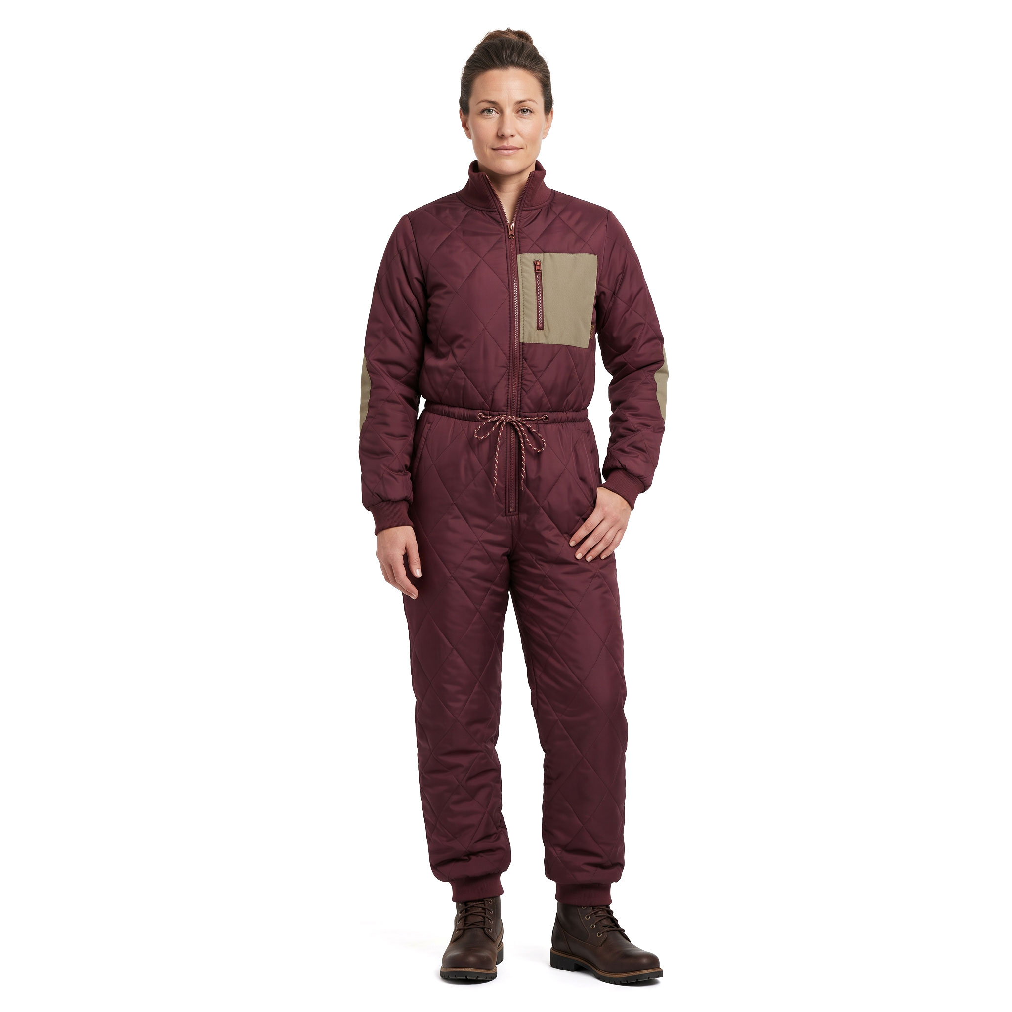 Westborn dame vattert heldrakt, Ruby red, large image number 2