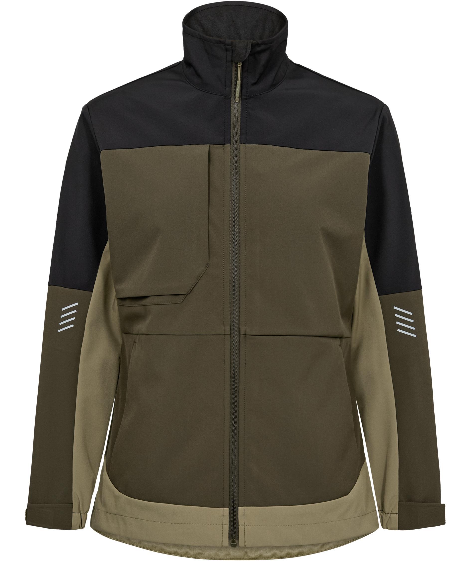 Engel Entire softshelljacka dam, Forest Green/Black, Forest Green/Black, swatch