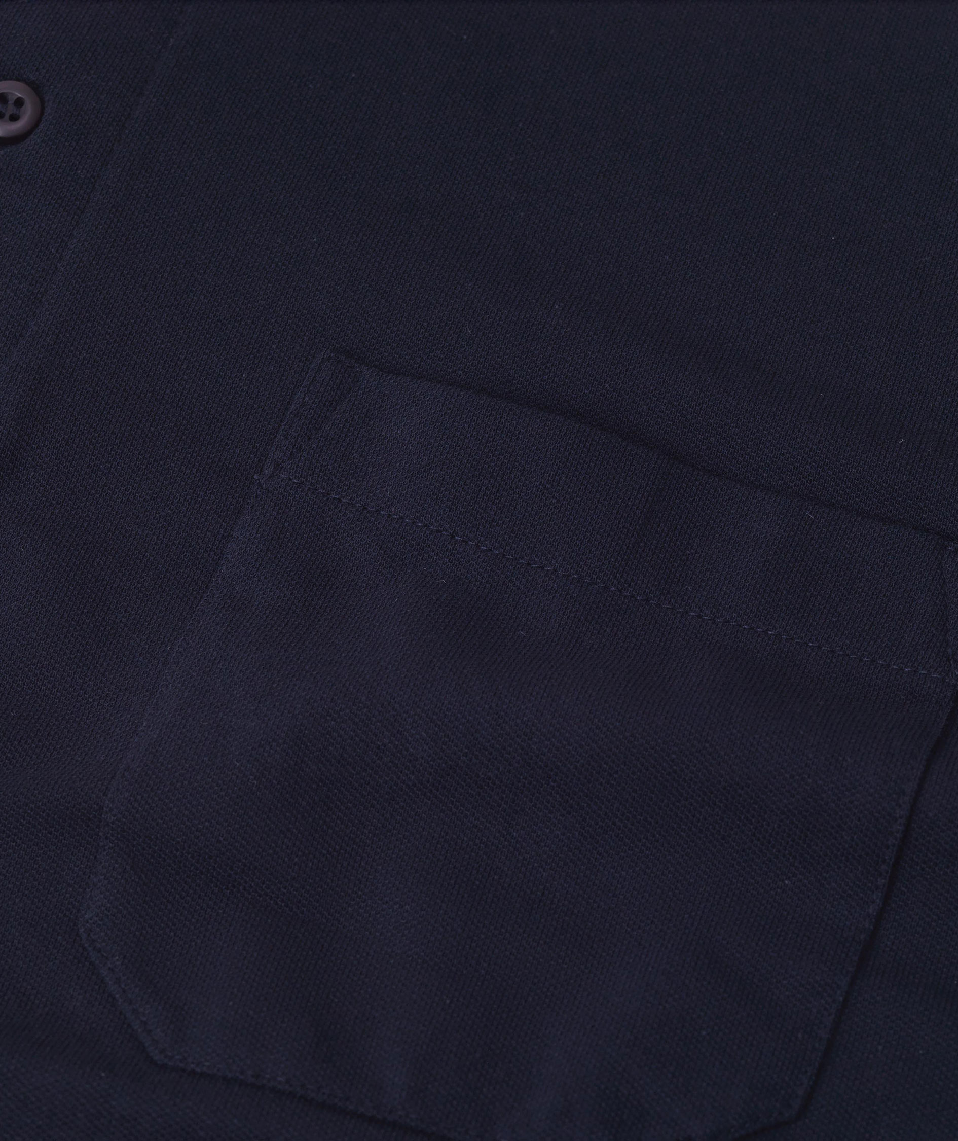 ID Klassisk Polo T-shirt, Marine, large image number 3