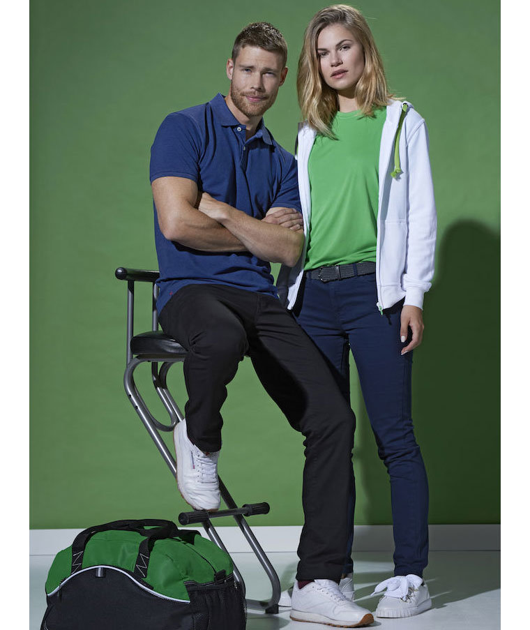 Clique Stretch Damenhose, Dunkel Marine, large image number 2