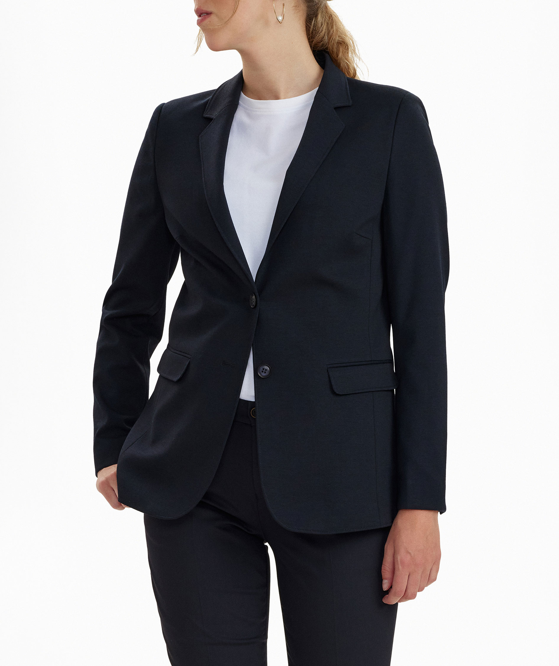 Sunwill Extreme Flexibility Modern fit kavaj dam, Dark navy, large image number 6