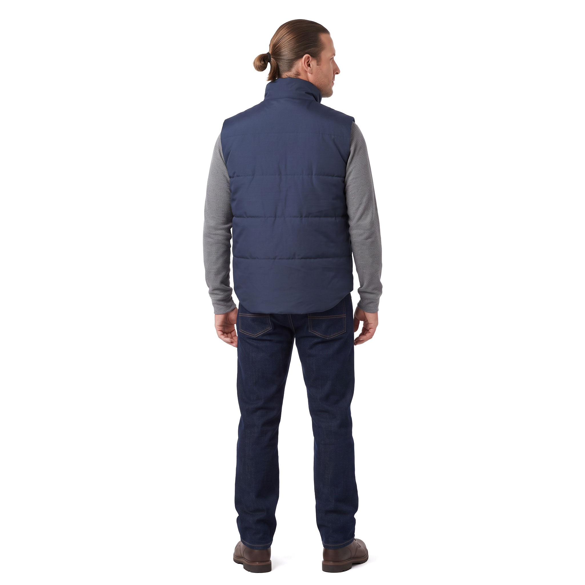 ID vattert vest, Marine, large image number 3
