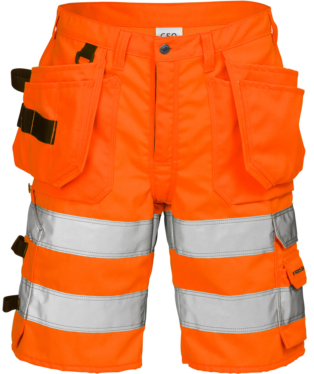 Fristads h&aring;ndverkershorts 2028, Hi-vis Orange