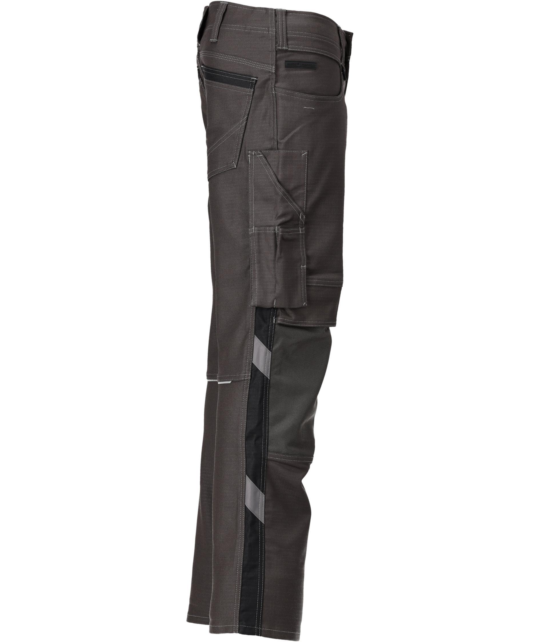 Mascot Unique arbetsbyxa, M&ouml;rk Antracit/Svart, large image number 2