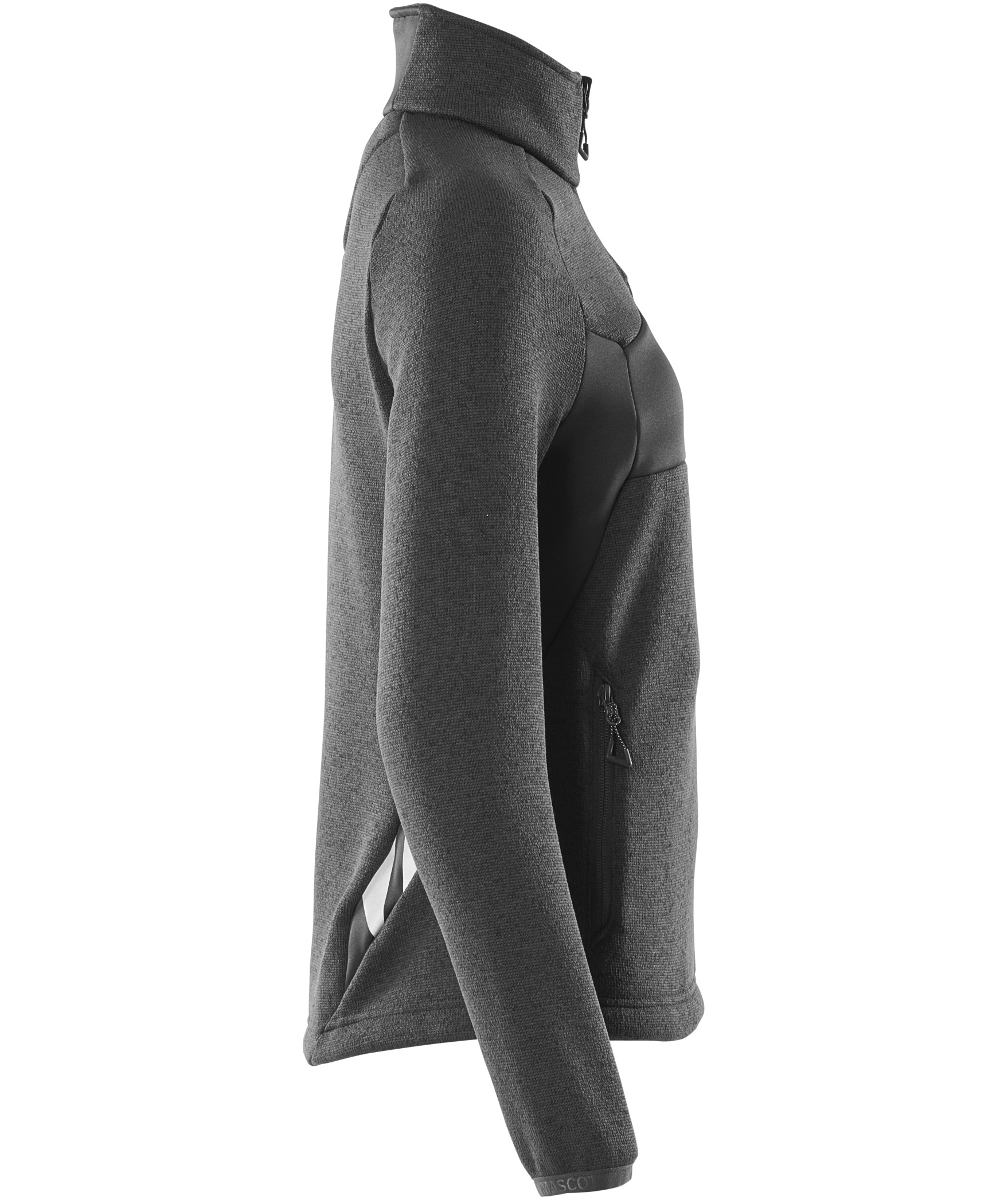 Mascot Accelerate dame strikkcardigan, Svart, large image number 2