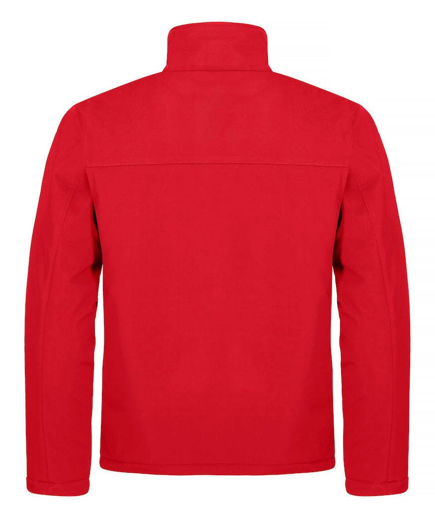 Clique lined softshell jacket, Red, large image number 1