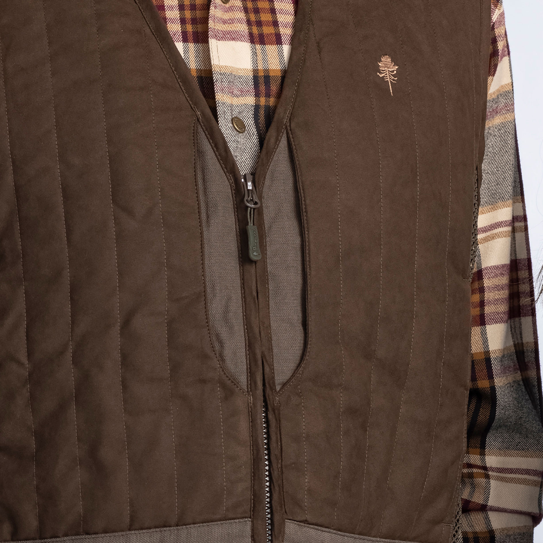 Pinewood&nbsp;skydevest, Suede Brown, large image number 12