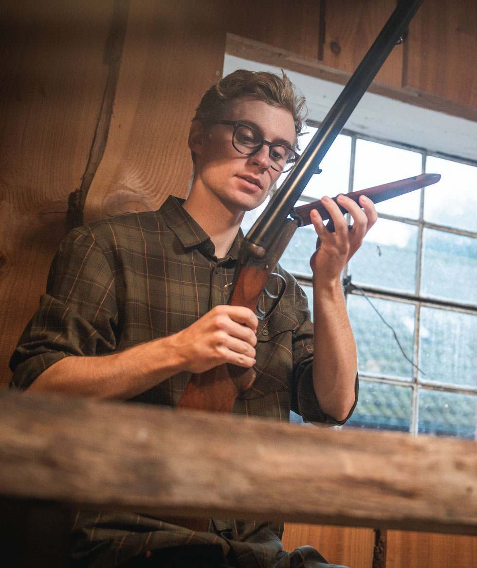 Seeland Glen Flanellhemd, Pine Green/Dark Navy Check, large image number 3