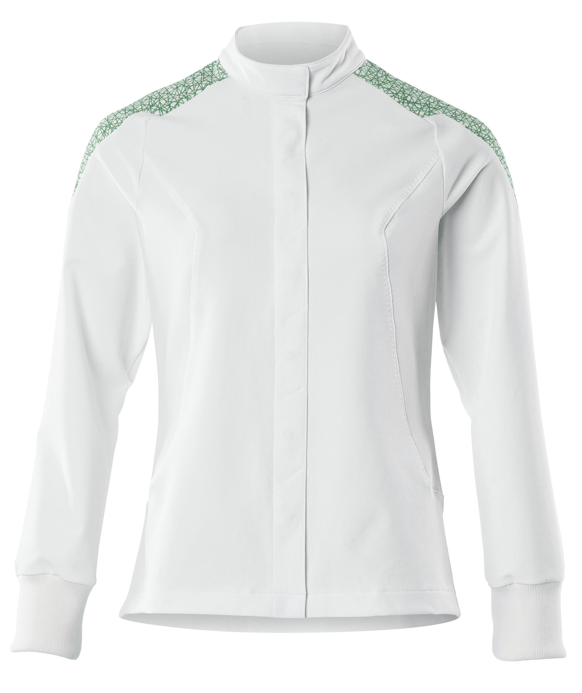 Mascot Food & Care HACCP-zugelassene Damen Jacke, Weiss/Grasgr&uuml;n, large image number 0