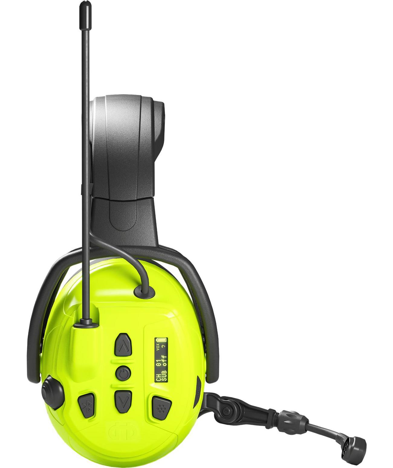 Hellberg Local 2 h&oslash;rev&aelig;rn med Bluetooth, Sort/Gul, Sort/Gul, large image number 2