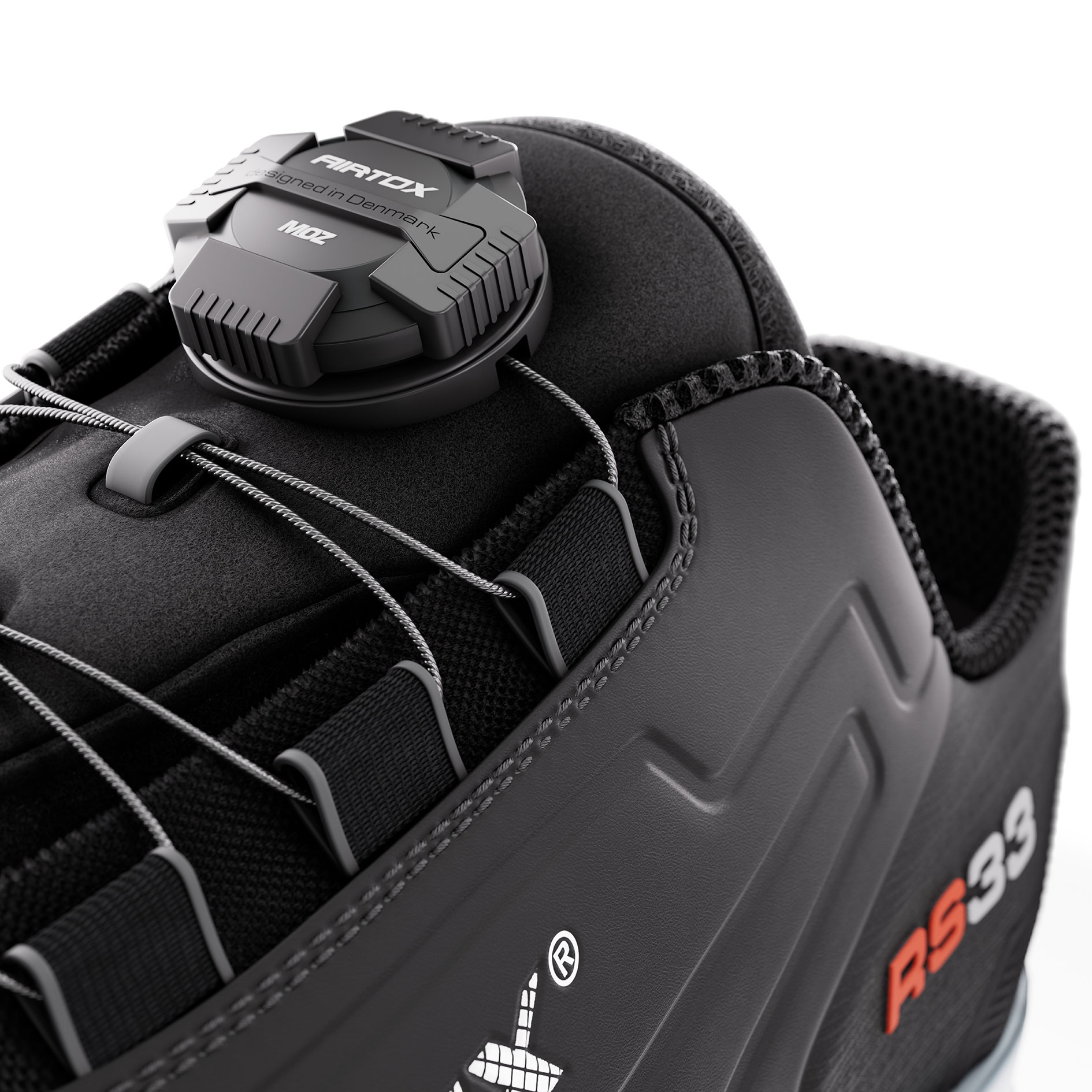 Airtox RS33 safety shoes S7S, Black/White, large image number 8