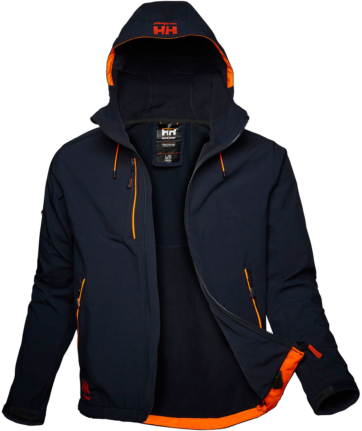 Helly Hansen Chelsea Evo. softshelljacka full stretch, Navy, large image number 2
