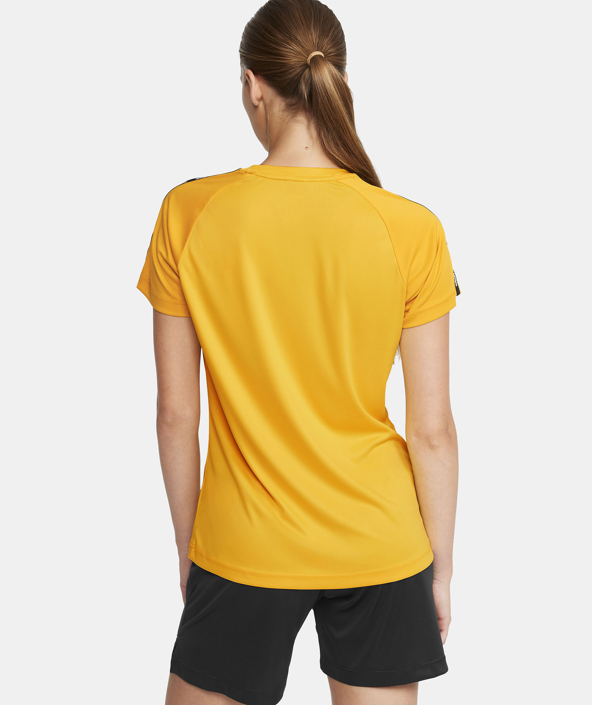 Craft Squad 2.0 Contrast women's t-shirt, Sweden Yellow-Golden, large image number 5