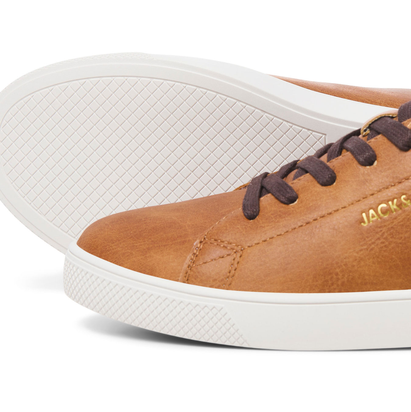 Jack & Jones JFWBOSLEY PU sneakers, Cognac, large image number 2
