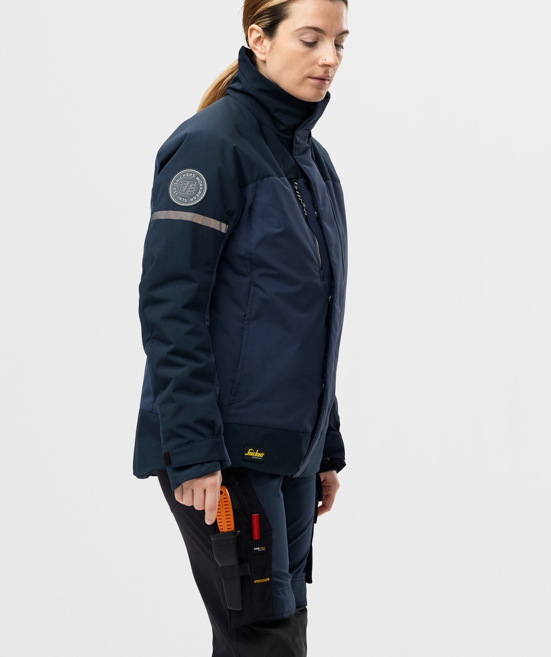 Snickers AllroundWork dame vinterjakke 1117, Black, large image number 4