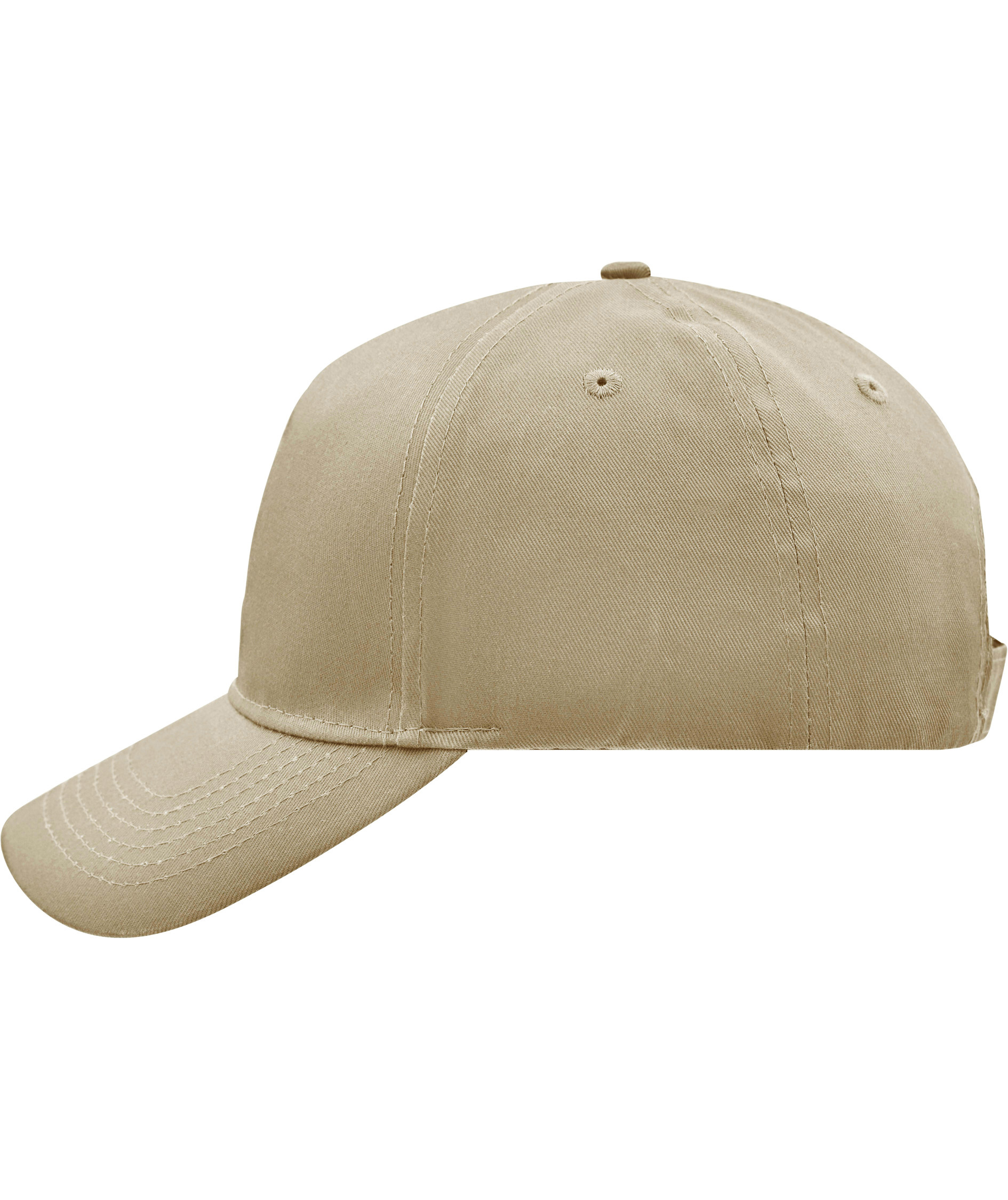 Myrtle Beach Unbrushed 5 panel cap, Khaki, Khaki, swatch