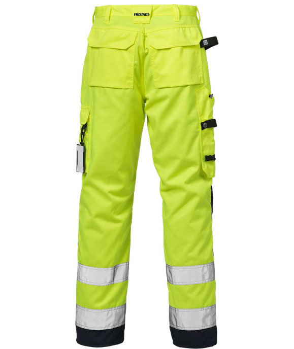 Fristads arbetsbyxa 2026, Varsel gul/marinbl&aring;