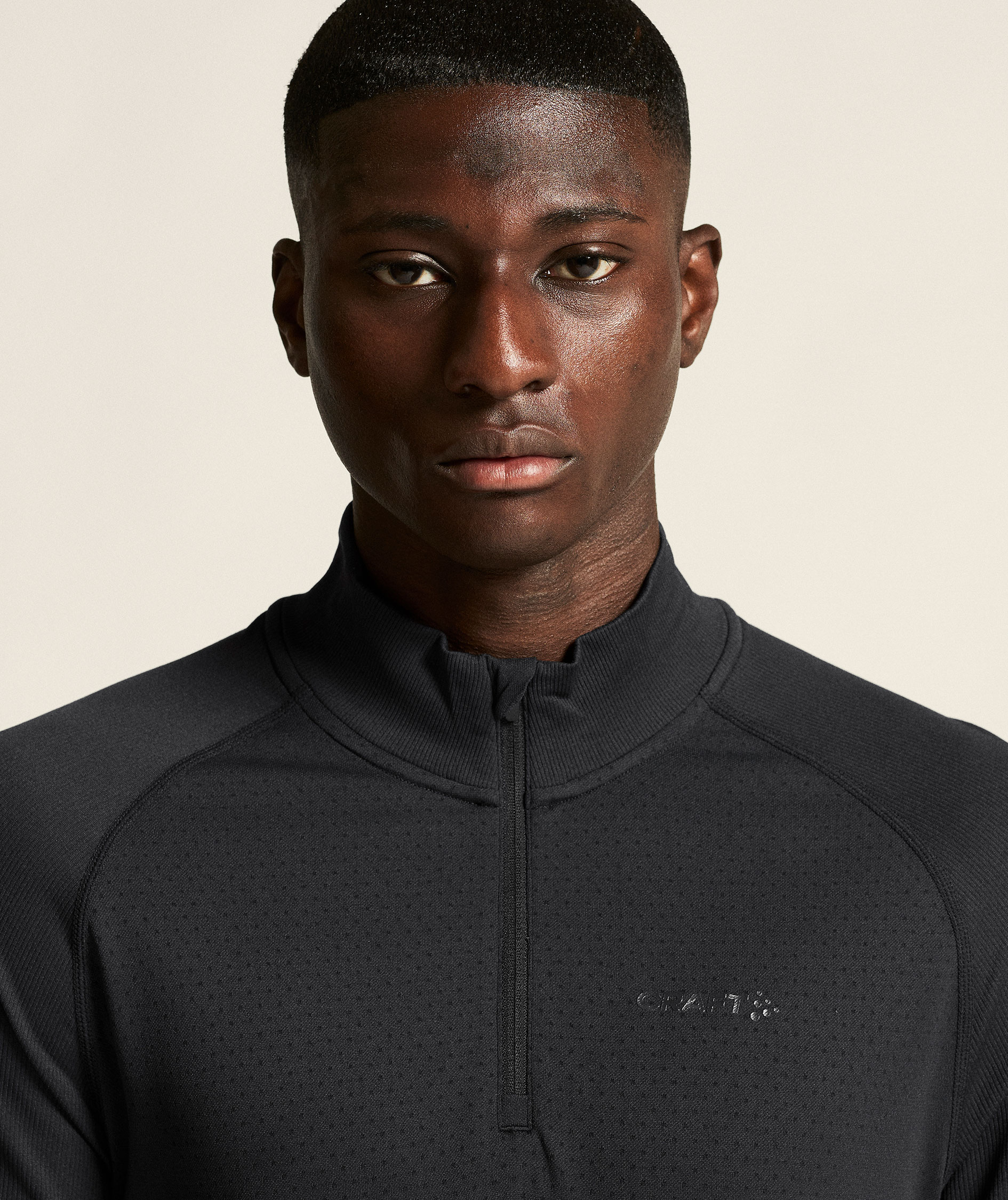 Craft Active Comfort 2 half zip baselayertr&ouml;ja, Black, large image number 3