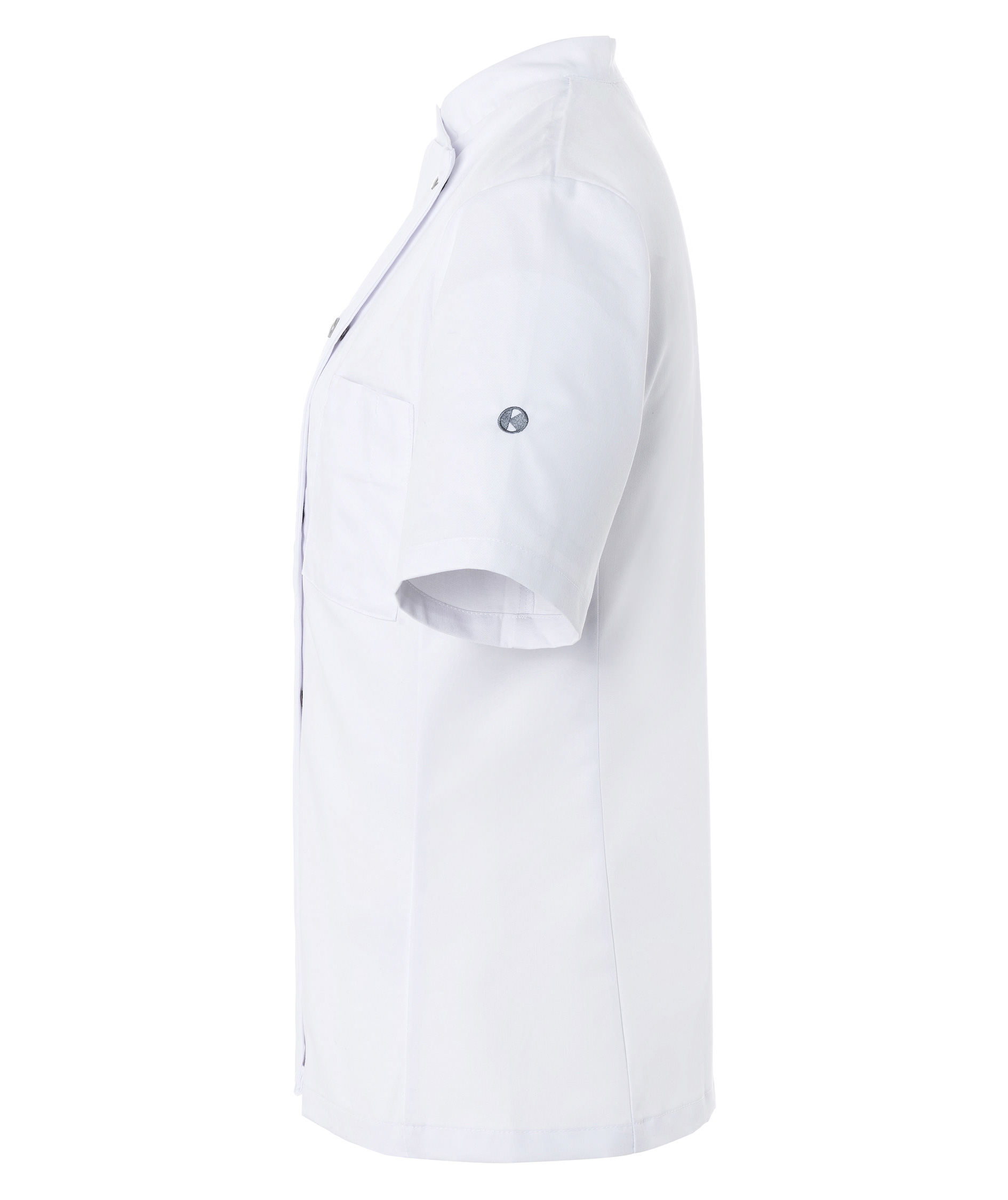 Karlowsky Greta kortermet dame kokkejakke, Hvit, large image number 4