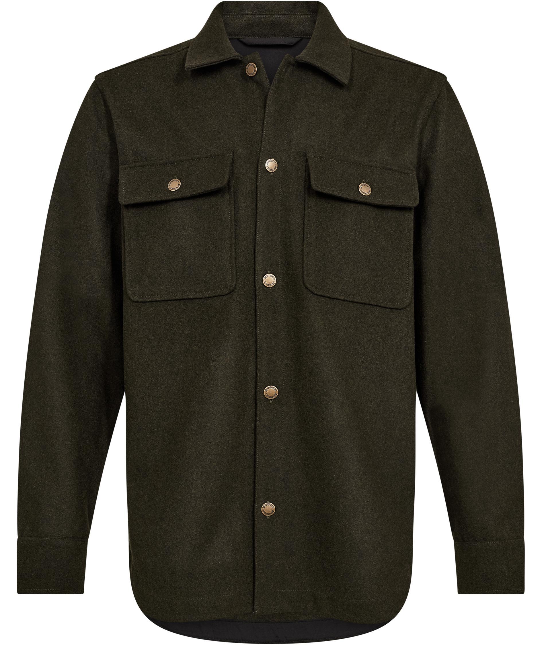 Deerhunter Tatra overshirt with wool, Loden Wood